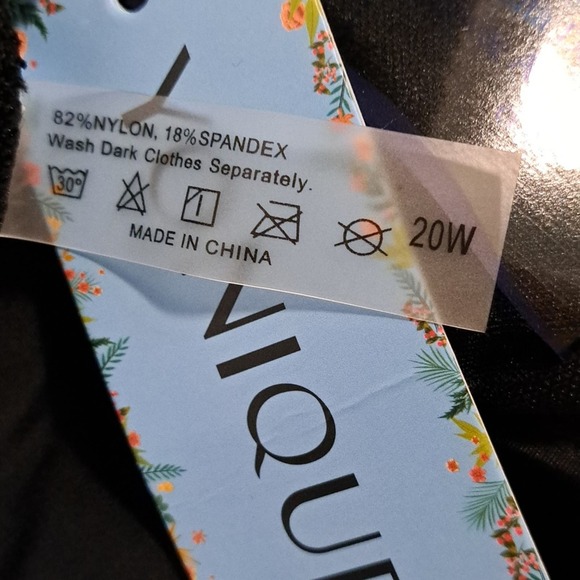 Yonique Vintage Style Tummy Control One Piece Swimsuit - Picture 10 of 10